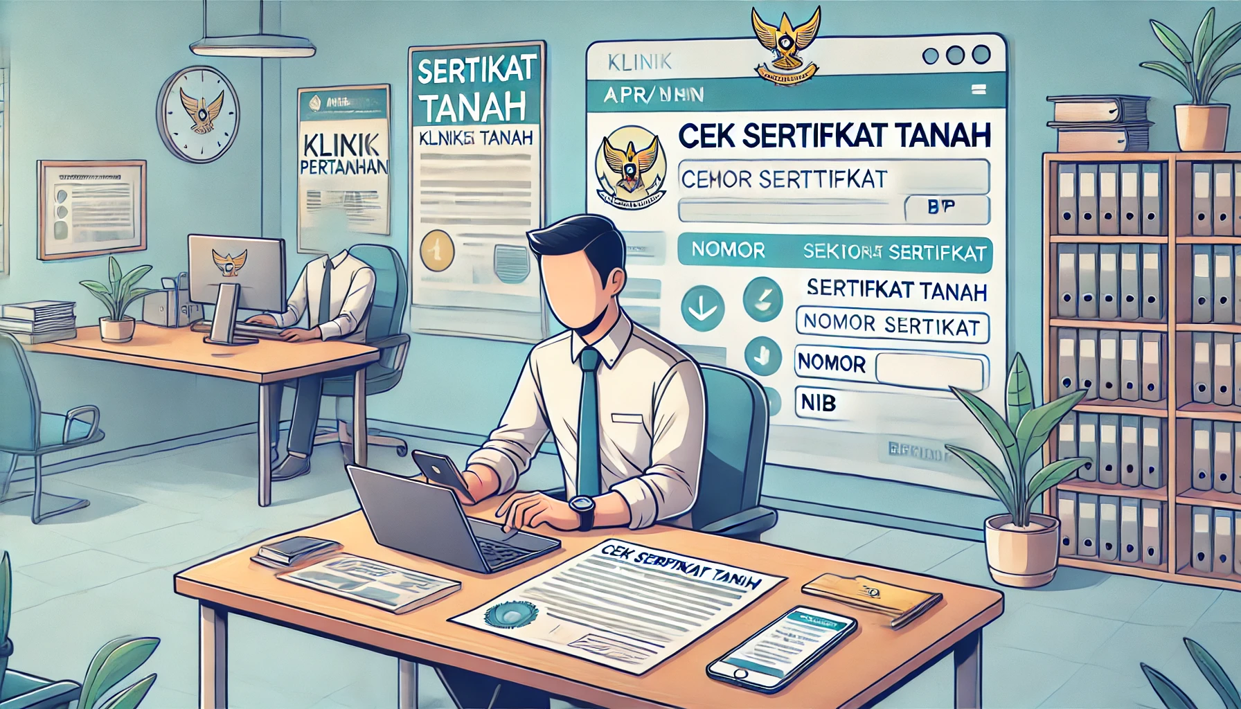 Panduan Mudah Cek Sertifikat Tanah secara Online: Untuk Klien Klinik Pertanahan